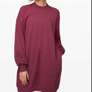 Lululemon Broken Beats Sweatshirt Dress